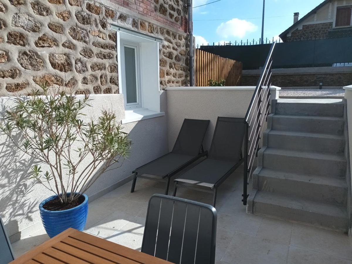 Calme Absolu, Terrasse Et Parking Entre Paris Et Disney Vaires-sur-Marne Exterior foto
